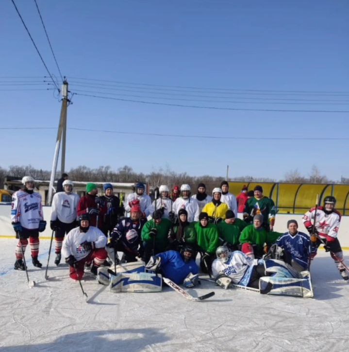 Спортивный праздник хоккеистов организовали в Альшанке